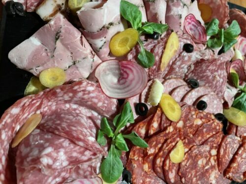 ardoise de charcuterie